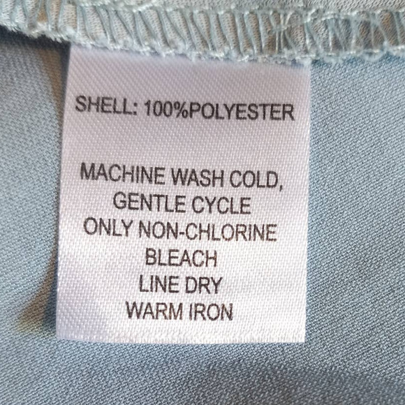 House of Harlow | Baby Blue Matte Satin Spaghetti Strap Ruched Midi Slip Dress - Picture 9 of 12